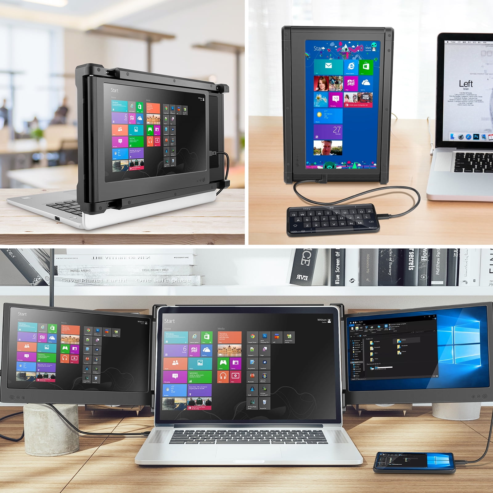 Laptop Split Screen Laptops Display 