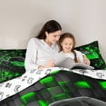 thumbnail image 5 of Castle Fairy Car Twin Comforter Sets for Kids Teens Boys Girls,Speed Race Bedding Set, 5 of 8