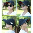 thumbnail image 4 of Dengjunhu Sun Hats for Women Wide Brim Sun Hat UV Protection Caps Floppy Beach Packable Visor, 4 of 8