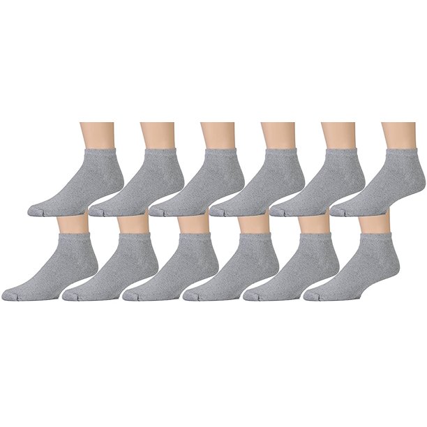 SOCKS'NBULK SOCKS'NBULK Mens Cotton No Show Socks, Soft Sports Socks