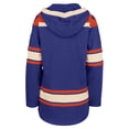 thumbnail image 3 of Women's '47  Royal New York Islanders Superior Lacer Pullover Hoodie, 3 of 3