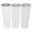 Assorted Color, variant on MRLESS Set of 3 Transparent Round Plastic Storage Containers for Kitchen, Perfect for Noodles, Grains, and Food Storage