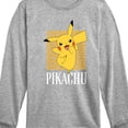 thumbnail image 3 of Pokémon - Hypnotic Pikachu Art - Youth Long Sleeve Graphic T-Shirt, 3 of 5