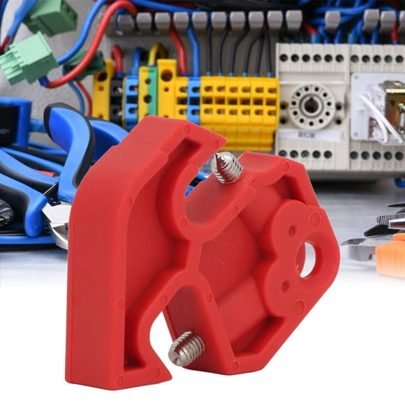 Circuit Breaker Lockout, Wear Resistant Easy To Install Miniature Circuit Breaker Lockout Great Insulation for Industrial Power Isolation