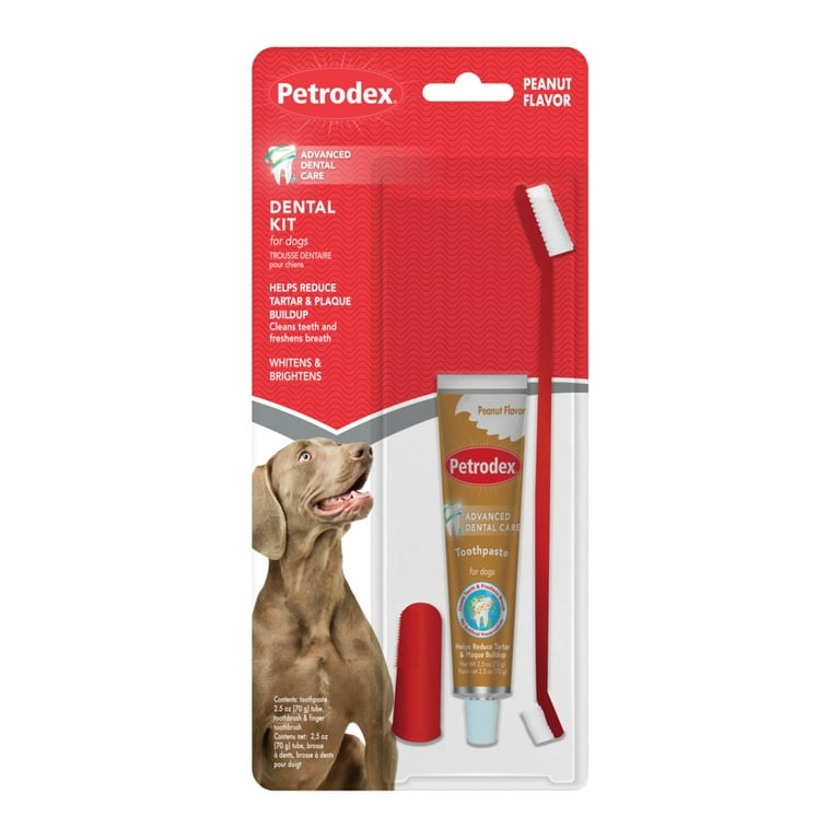 Petrodex Dental Care Kit for Adult Dogs photo 1