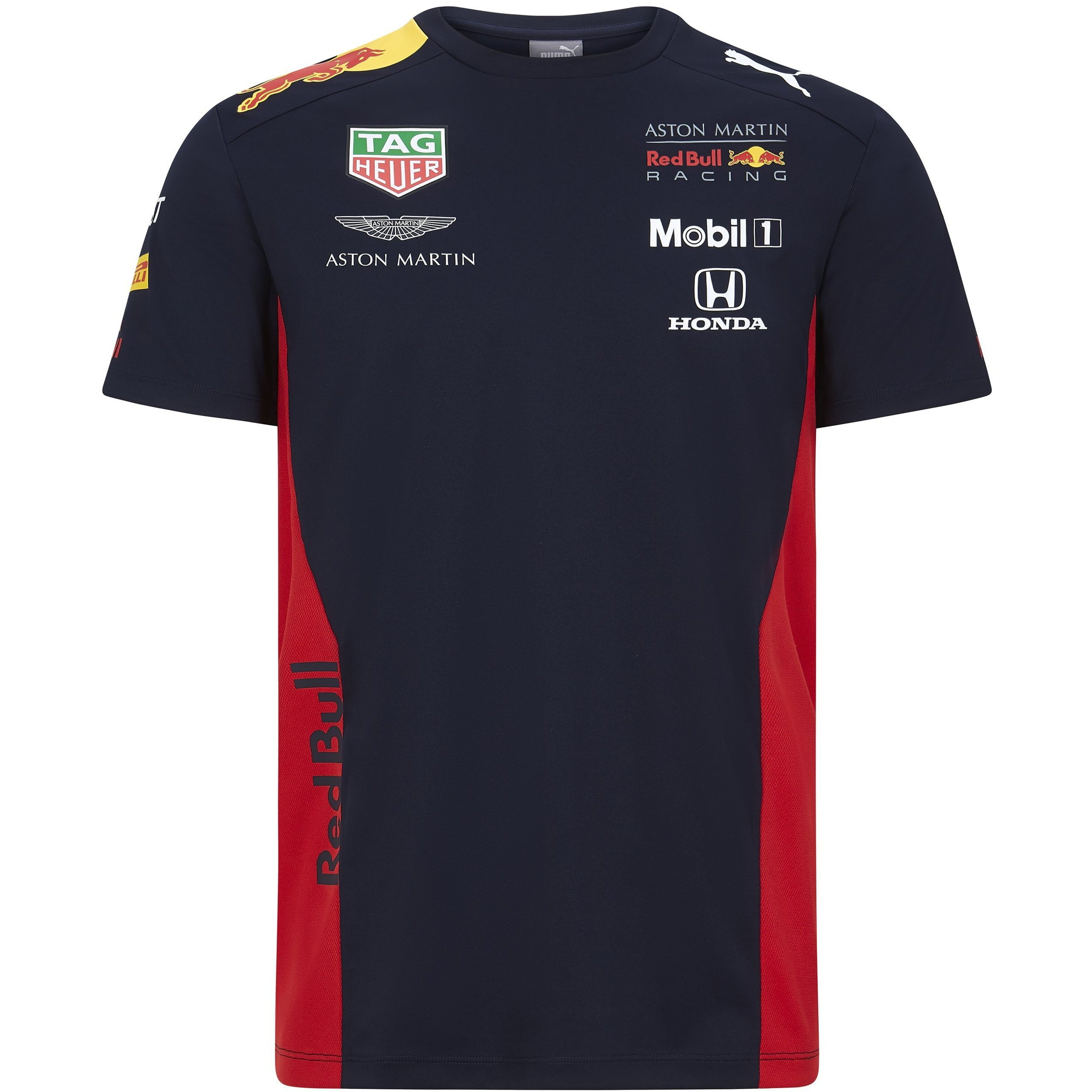Red Bull Racing T Shirt Red Bull Racing - Red Bull Racing F1 2020 Kids Team T-Shirt Navy Size