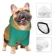 thumbnail image 3 of Fotbe Orange To Teal Gradient1 Sudadera con Estampado para Perros Pequeños – Suéter con Capucha para Mascotas, Tela Suave de Forro Polar con Bolsillo-Small, 3 of 7