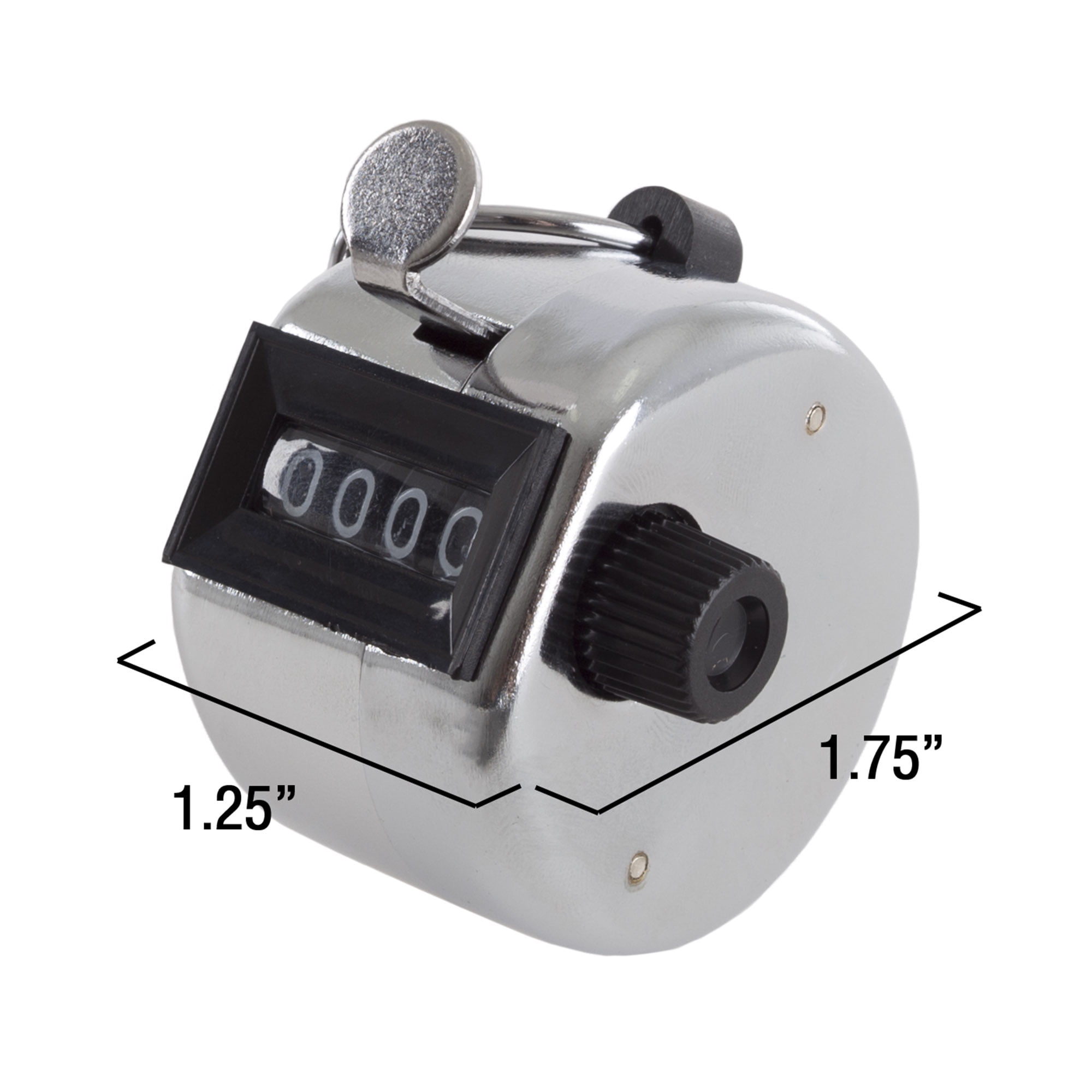 Stalwart 75-COUNTER Hawk Tally Counter Clicker, Handheld or Base Mount 