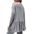 thumbnail image 3 of MeetoTime Women's Lightweight Long Sleeve Cardigan Fall Button Down Coat Outerwear 2024 Clothes, 3 of 3