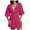 Women Hot Pink jumpsuit, variant on Tuphregyow Summer Women's Deep V neck Flared Sleeve Jumpsuit Dress, Casual and Relaxed Fit with Pleats and Elastic Waist, Flowy Romper for Comfortable Beach Style Hot Pink M