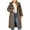 CC-Brown, variant on QATAINLAV Long Puffer Coat for Women Lightweight Removable Hood Down Jackets Solid Color Zip Up Winter Quilted Coats Outwear, Yellow, XXXL