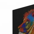 thumbnail image 2 of Luxe Metal Art ' The Lion' by Incado, Metal Wall Art, 24"x24", 2 of 8