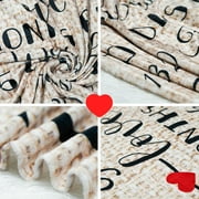 20th Wedding Anniversary Blanket Gift for Couple Wife Husband Her Him 20 Year Marriage,Christmas Valentines Day Gifts for Wife Romantic Throw Blankets