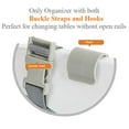 thumbnail image 4 of Llama Bella Premium Nursery Organizer and Baby Diaper Caddy | Diaper Organizer for Cribs and Changing Tables - Navy, 4 of 6