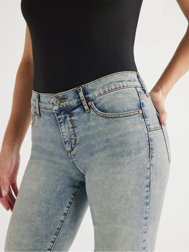 Sofia Jeans Women's Lift and Sculpt Flare Low Rise Jeans, 33.5