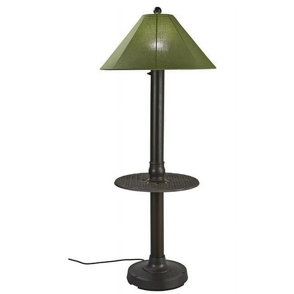 PatioLiving 65697 Catalina Outdoor Floor Lamp with Table