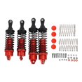 thumbnail image 2 of 1/10 RC Front Rear Shock Absorbers, Wear Resistant Fine Workmanship RC Front Rear Shock Absorbers 4Pcs  For SLASH Blue,Red,Black, 2 of 8