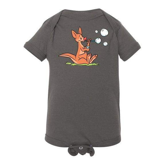 Kangaroo Making Bubbles Bodysuit Infant -Image by Shutterstock, 24 Months