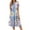 Blue, variant on Fashion A-Line Dress for Women CIENVNSTG Flowy Summer Dress Perfect for Casual Outings or Parties