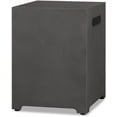 thumbnail image 4 of Real Flame Metal Propane Tank Cover, Conceals a 20 lb Tank and Doubles as a Side Table, Weathered Slate, 4 of 6