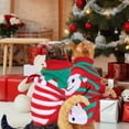 thumbnail image 2 of Dog Christmas Sweater, iMounTEK Puppy Knitted Sweaters Holiday Pet Clothes New Year Gifts for Small Medium Dogs Cats, Striped Knitted XL, 2 of 9