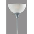 thumbnail image 7 of Mainstays 72‘’ Silver Combo Floor Lamp With Reading Lamp, Modern Design, 7 of 7