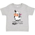 thumbnail image 3 of Inktastic Sorry, I'm a Bit Moody Today Cute Cow Pun Boys or Girls Toddler T-Shirt, 3 of 5