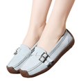 thumbnail image 3 of Sngxgn Women’s Ballet Flats Slip On Casual Shoes(Grey,42), 3 of 7