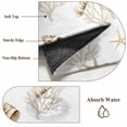 thumbnail image 6 of Ocean Beige Coral Area Rugs 8'x10', Washable Small Throw Rugs for Living Room Patio, Summer Coastal Starfish Conch Nautical Indoor Outdoor Rug Non-Slip Low Pile Carpet Runner Reversible Floor Mats, 6 of 8