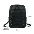 thumbnail image 4 of Mochila Semitransparente Mochila de malla monedero transpirable multifuncional para deportes al aire libre (negro) Tmvgtek Para Estrenar, 4 of 9