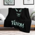 Venom Blanket Super Soft Flannel Throws for Bed Sofa Camping Travel