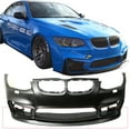 thumbnail image 3 of Ikon Motorsports Compatible with 11-13 BMW E92 LCI Models With M4 Style Bumper V1 Style Front Bumper Lip PU, 3 of 4