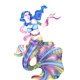 thumbnail image 1 of De Sirena Filigrana Pintura Hecha A Mano Diy Artesanía Decoración De Pared Decoración Del Hogar 20 En Papel Yuarrent HA037813-00, 1 of 6