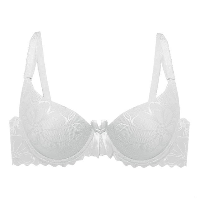 Brassier Secret Treasures para Mujer, Encaje, Blanco Tallas 32B