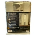 thumbnail image 2 of Total Blackout Technology Window Grommet Panel Pairs, 52" x 95", Ivory, 2 of 2