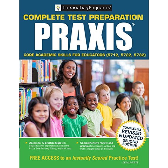 Pre-Owned Praxis: Core Academic Skills for Educators (5712, 5722, 5732) (Paperback) 1611030609 9781611030600