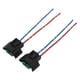 thumbnail image 3 of Adaptador de faro, 2 piezas H11 hembra hembra faro arnés de cables conectores conector enchufe rendimiento confiable, 3 of 8