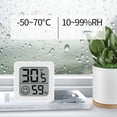 thumbnail image 3 of Mini Digital Thermometer Hygrometer LCD Display Indoor Outdoor Temperature Monitor Gauge Meter for Home  1 PCS, 3 of 7