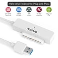 thumbnail image 2 of Maiwo 2.5 pulgadas HDD adaptador Cable Home Portable USB A SATA Convertidor de disco duro Controlador Auto Sleep Accesorios Negro Speravity EL005906-01B, 2 of 7