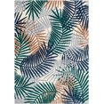 thumbnail image 2 of Well Woven Leona Sonoran Abstract Floral High-Low Green 2'3" x 7'3" Runner Rug, 2 of 7
