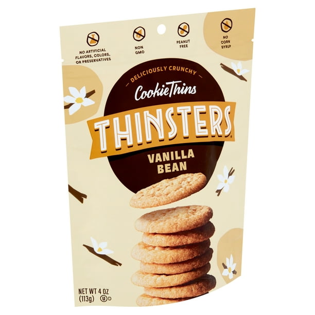 Thinsters Vanilla Bean Cookie Thins, 4 oz