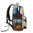 thumbnail image 3 of Fotbe Dog Guitar Starry Night Mochila Casual con Estampado para Escuela, Viajes y Actividades al Aire Libre - Duradera, Ligera y Cómoda, 3 of 5