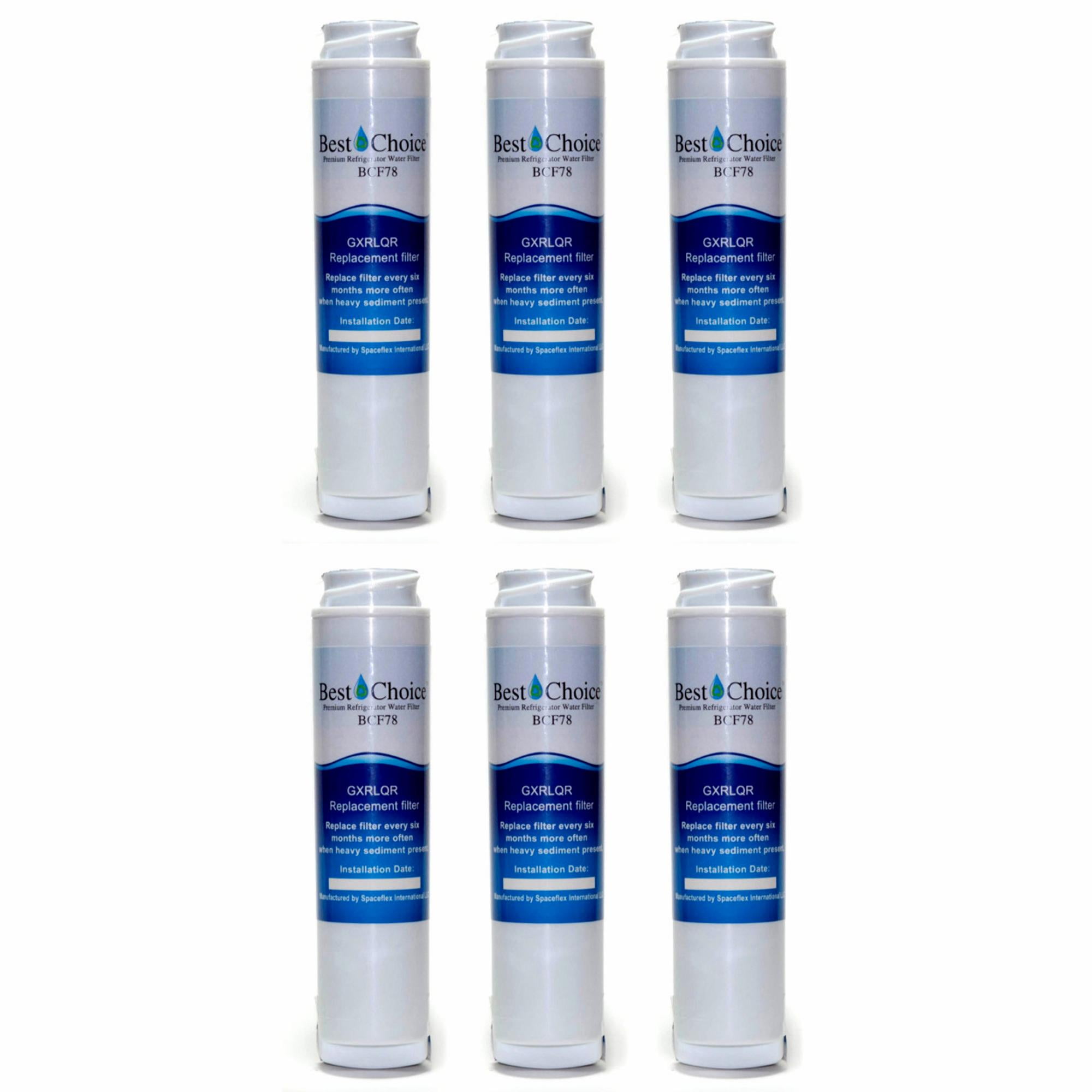 6PACK REFRIGERATOR WATER FILTER FITS GE GXRLQ GX1S50 TIER1 GXSTQ