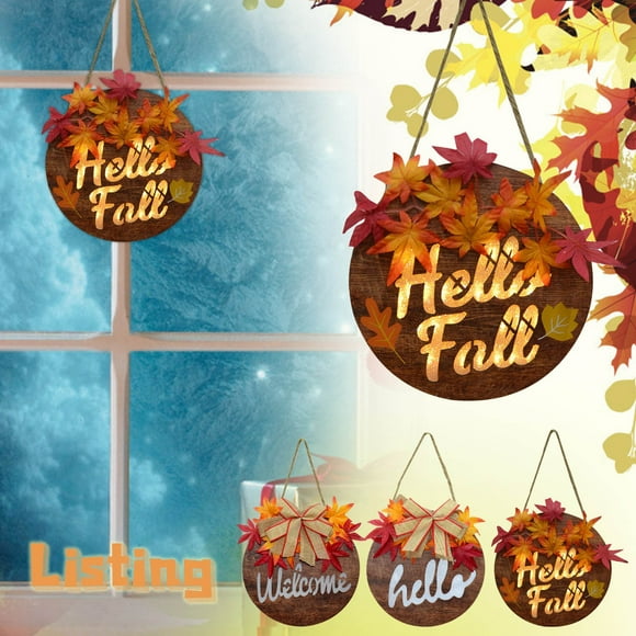 Iumwxz Room Decor Illuminated Welcome Wooden Sign Wall Hanging Home Decoration Door Hanging Decorations Home Wall Decor Easter Multicolor Wooden Flash Deals