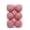 Pink, variant on Oioii Christmas Ornaments for Tree Decorations - Christmas Balls Set - Rustic Shatterproof Xmas Bulbs Bulk for Farmhouse Decor