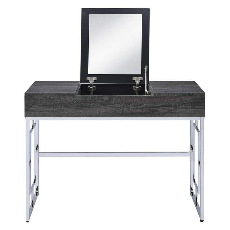 Desk with built in mirror deals
