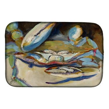 Caroline's Treasures Tappetino Assorbente Per Piatti Blue Marlin, 35,6 X 53,3 Cm, Multicolore - 3