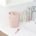 thumbnail image 3 of Grandest Birch Plastic Hollow Flower Cylinder Pen Pencil Brush Holder Storage Desktop Organizer Durable Hollow Flower Pattern Yarn, 3 of 8