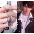 thumbnail image 2 of Love and Deepspace Caleb Necklace Caleb Apple Style Pendant Jewelry, Cosplay Accessory, Gift for Fans, 2 of 4