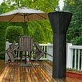 thumbnail image 5 of Gymax 87'' Tall Patio Propane Heater 48,000 BTU W/ Cover & Table Bronze, 5 of 10